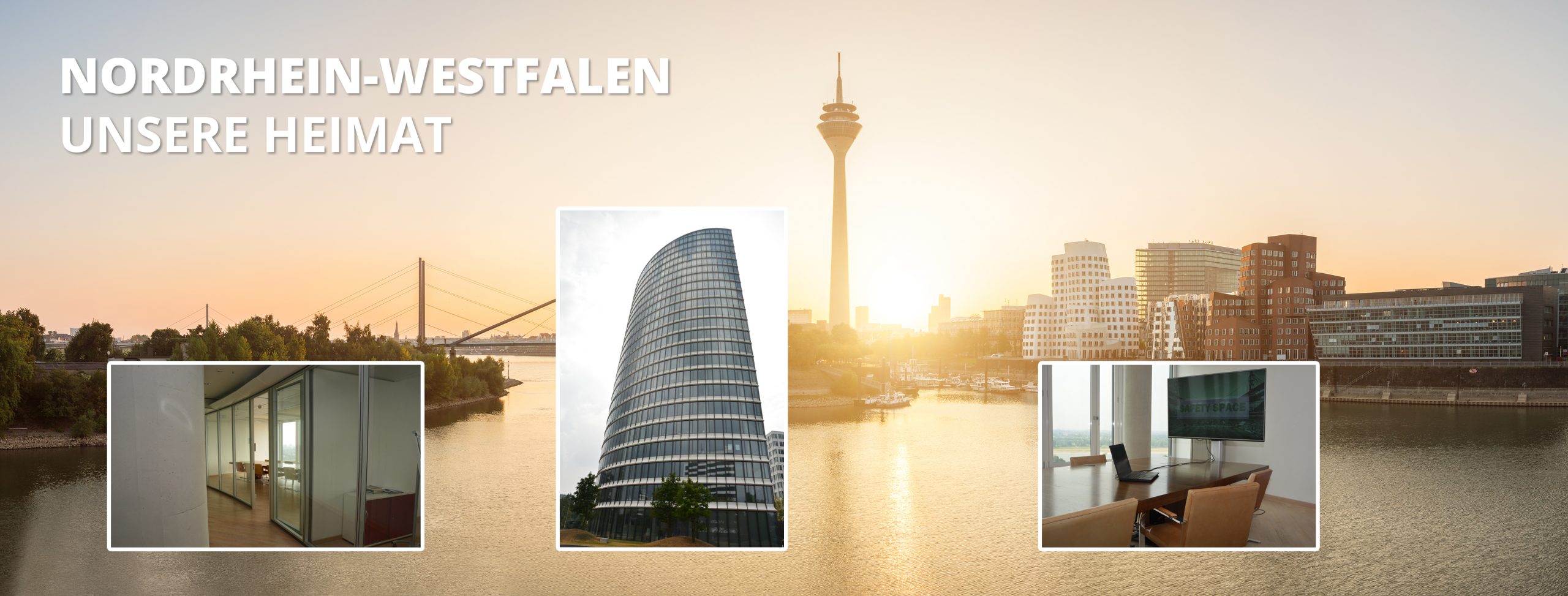 SAFETYSPACE - Firmensitz - Düsseldorf Skyline